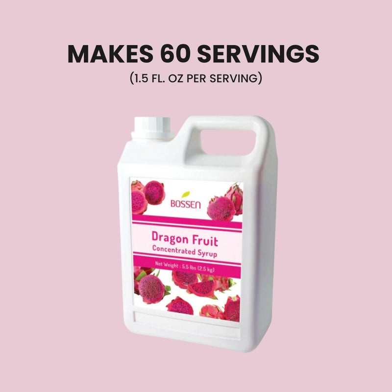 Bossen Concentrated Syrup_5.5 lb (Dragon Fruit) - Image 3